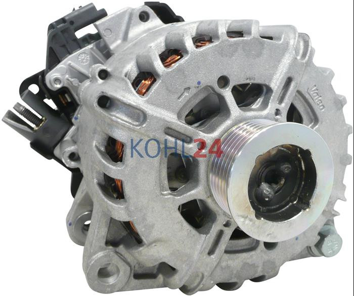 Lichtmaschine Citroen Berlingo C3 II C4 II C5 III DS3 DS4 DS5 Peugeot 208 308 508 5008 Partner Valeo 2610603A 2612707 2612707A 2612707B 2623001A 2710952B IST60C016 IST60C017 IST60C018 IST60C028 IST60C029 14 Volt 180 Ampere Original Valeo